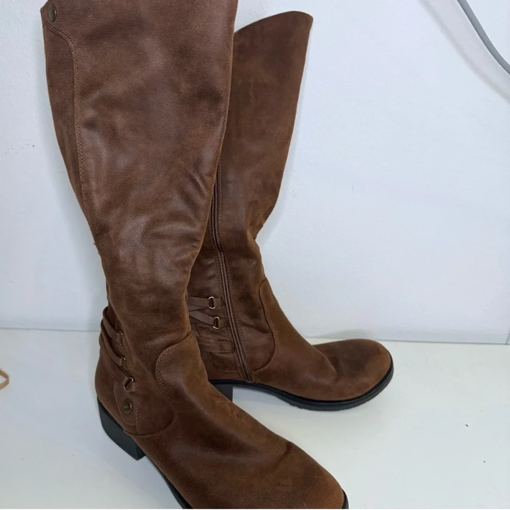 BareTraps Brown Over the Knee Boots